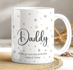 Personalised Daddy Mug - Father’s Day or Birthday Gift for Dad