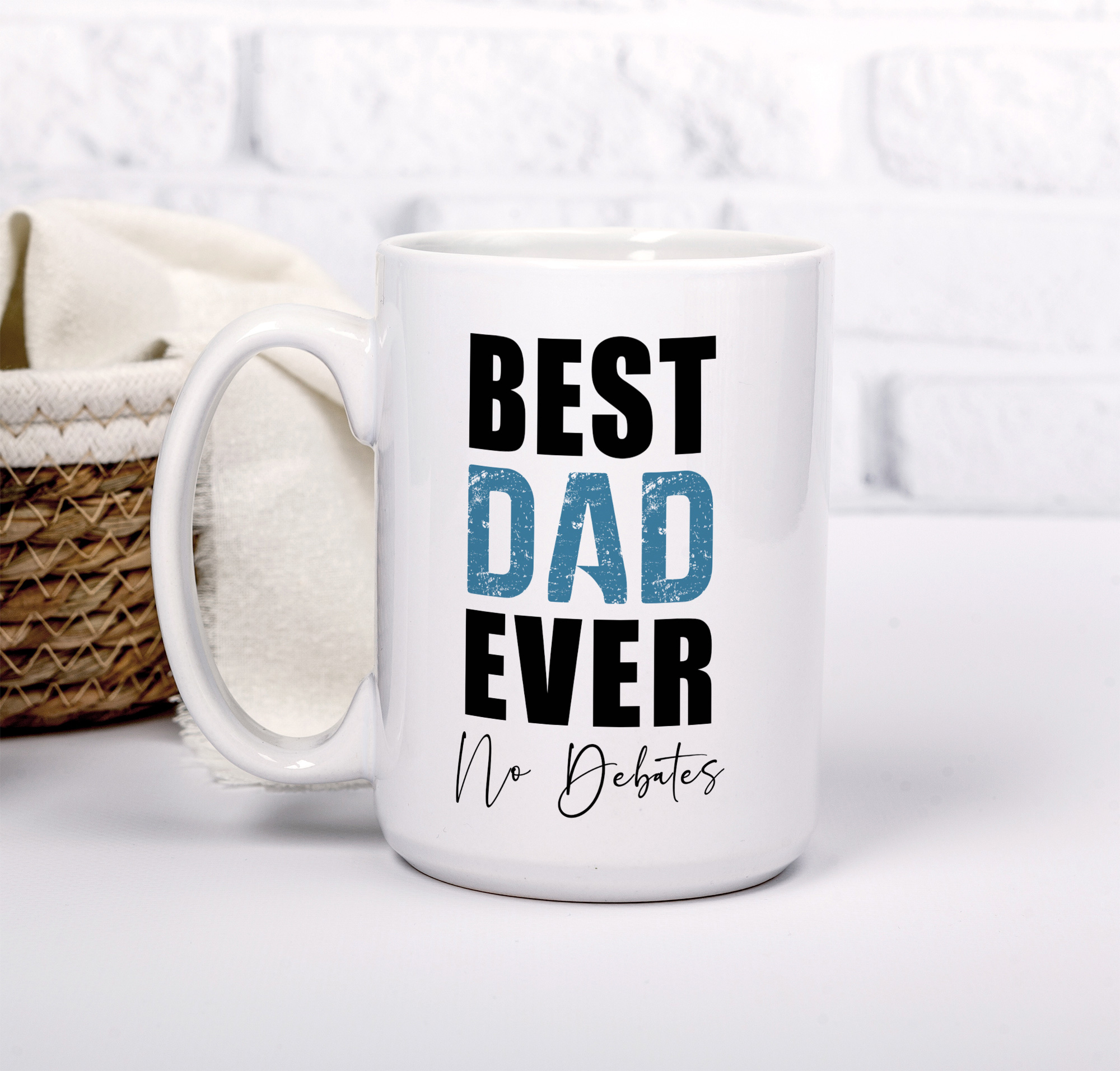 Best Dad Ever Mug – Personalised Gift from Kids - Image 4