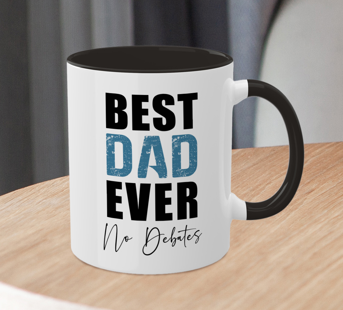 Best Dad Ever Mug – Personalised Gift from Kids - Image 2