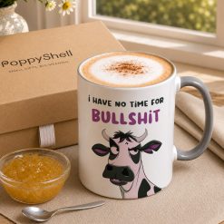 Funny Cow Mug Gift - Sarcastic Humor Coffee Cup - Image 3
