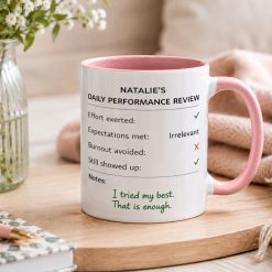Personalised Daily Performance Review Mug - Image 4