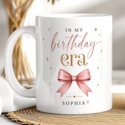 Personalised Birthday Era Mug for Her – Custom Name Gift