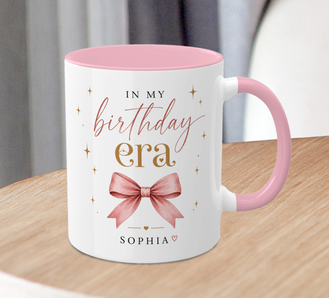 Personalised Birthday Era Mug for Her – Custom Name Gift - Image 2