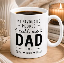 Personalised Dad Mug – Favourite People Call Me Dad