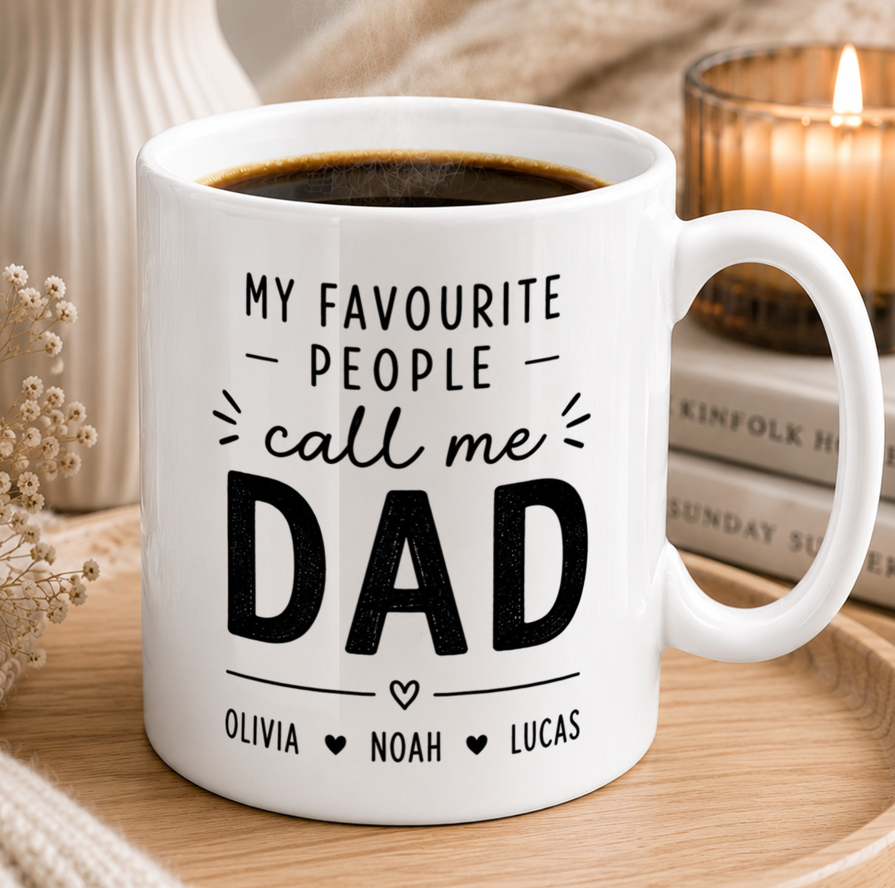 Personalised Dad Mug – Favourite People Call Me Dad