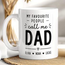 Personalised Dad Mug – Favourite People Call Me Dad