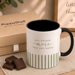 Alternative view of You Helped More Than You Realise Mug – Thoughtful Appreciation Gift