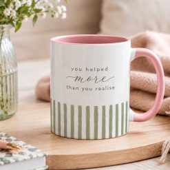 You Helped More Than You Realise Mug – Thoughtful Appreciation Gift - Image 4