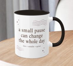 Alternative view of Mindful Coffee Mug – Cosy Self Care Gift for Tea Lovers