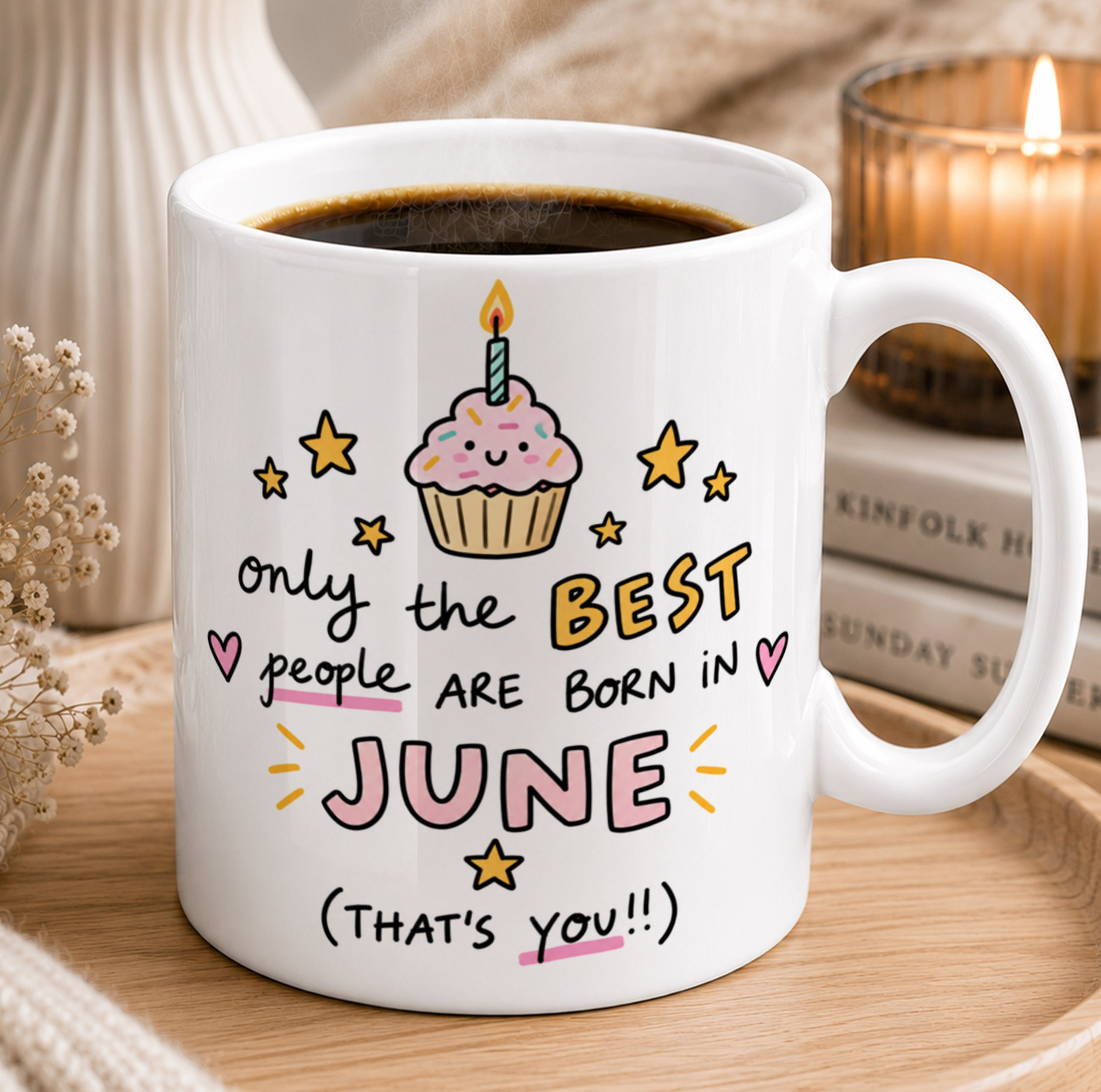 Personalised Birth Month Mug – Funny Birthday Gift
