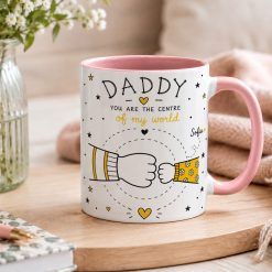 Personalised Daddy Mug – Custom Father's Gift with Kids' Names - Image 4