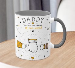 Personalised Daddy Mug – Custom Father's Gift with Kids' Names - Image 3