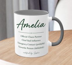 Personalised Best Friend Mug – Custom Friendship Gift with Names - Image 3