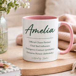 Personalised Best Friend Mug – Custom Friendship Gift with Names - Image 4