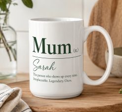 Personalised Mum Definition Mug – Custom Mother's Gift with Name - Image 5