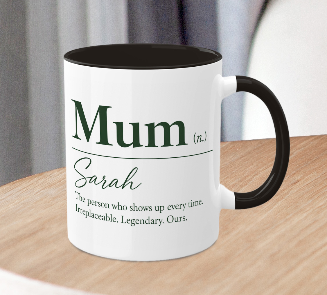 Personalised Mum Definition Mug – Custom Mother's Gift with Name - Image 2