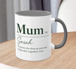 Personalised Mum Definition Mug – Custom Mother's Gift with Name - Image 4