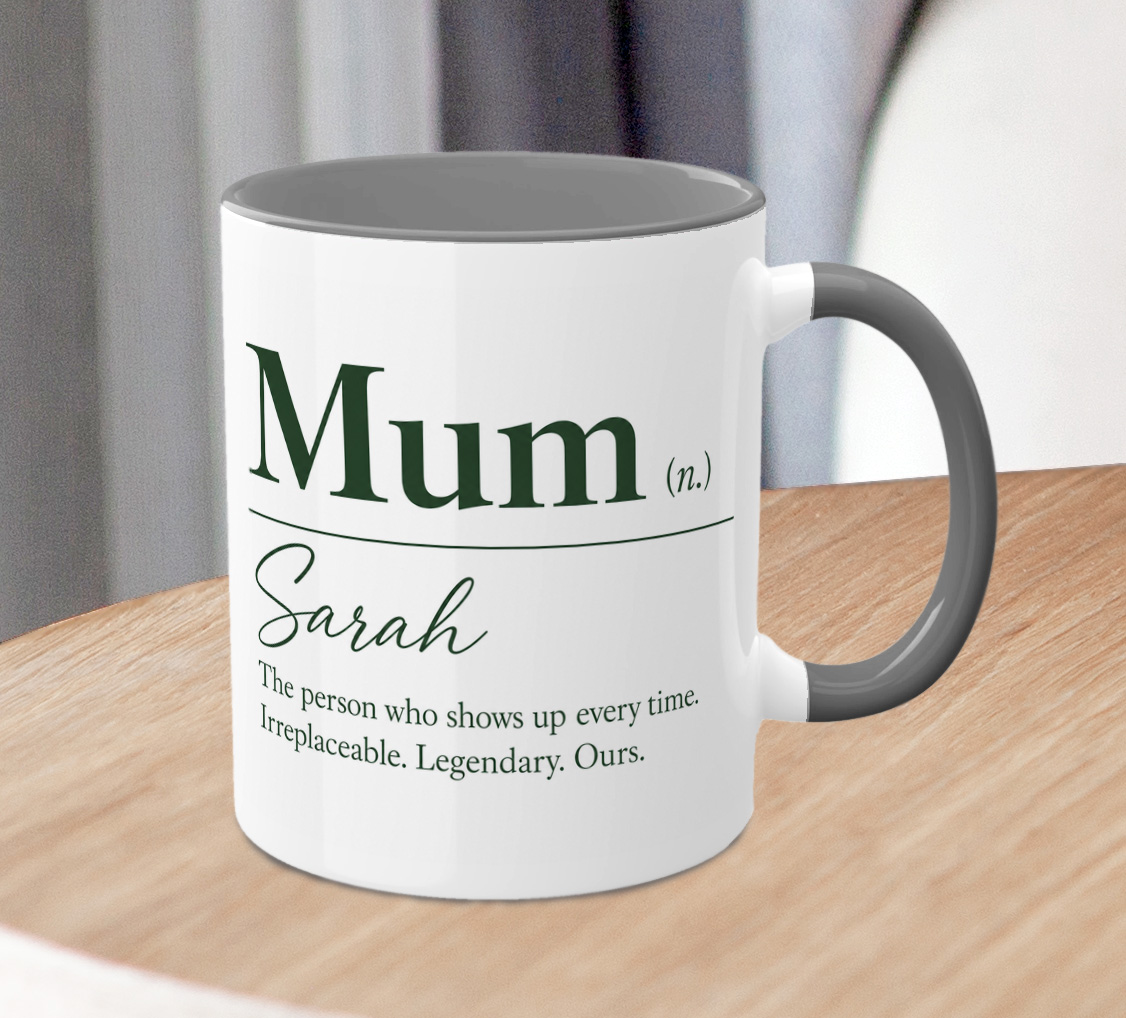 Personalised Mum Definition Mug – Custom Mother's Gift with Name - Image 4