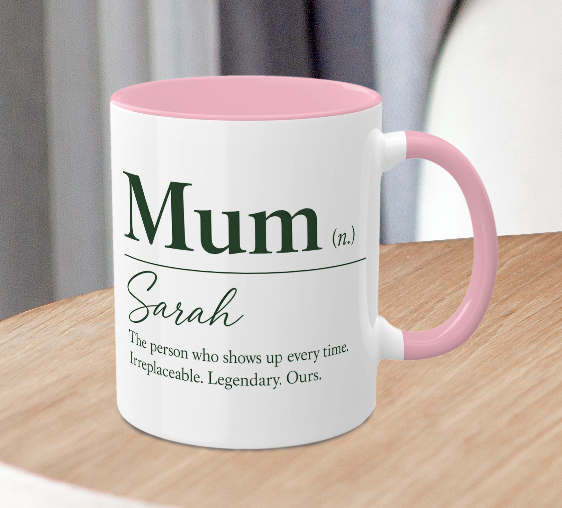 Personalised Mum Definition Mug – Custom Mother's Gift with Name - Image 3