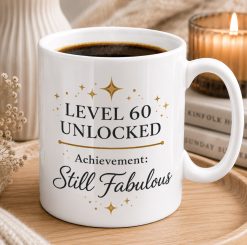 Level Unlocked Birthday Mug – Custom Age Birthday Gift