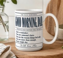 Personalised Dad Reminder Mug – Custom Gift with Names - Image 3