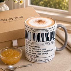 Personalised Dad Reminder Mug – Custom Gift with Names - Image 4