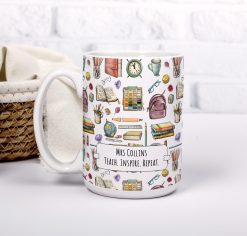 Personalised Teacher Mug – Custom Name Thank You Gift for Teacher - Image 7
