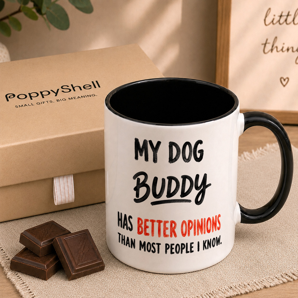Personalised Dog Mug – Custom Pet Name Gift for Dog Lovers - Image 2