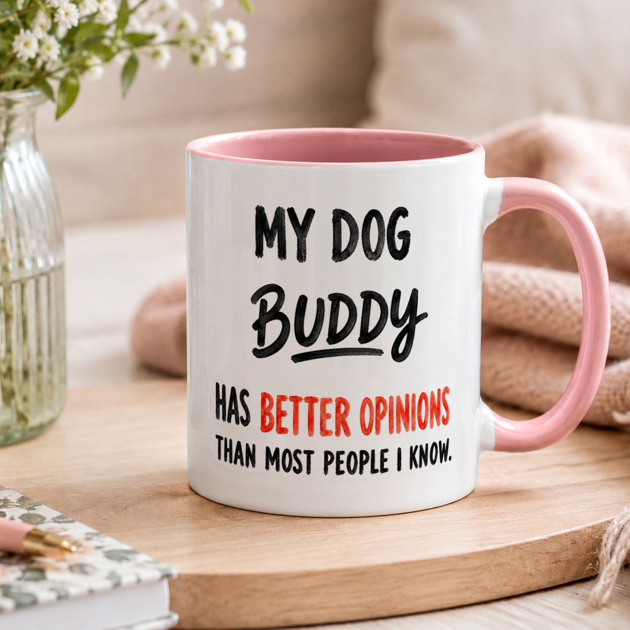 Personalised Dog Mug – Custom Pet Name Gift for Dog Lovers - Image 4