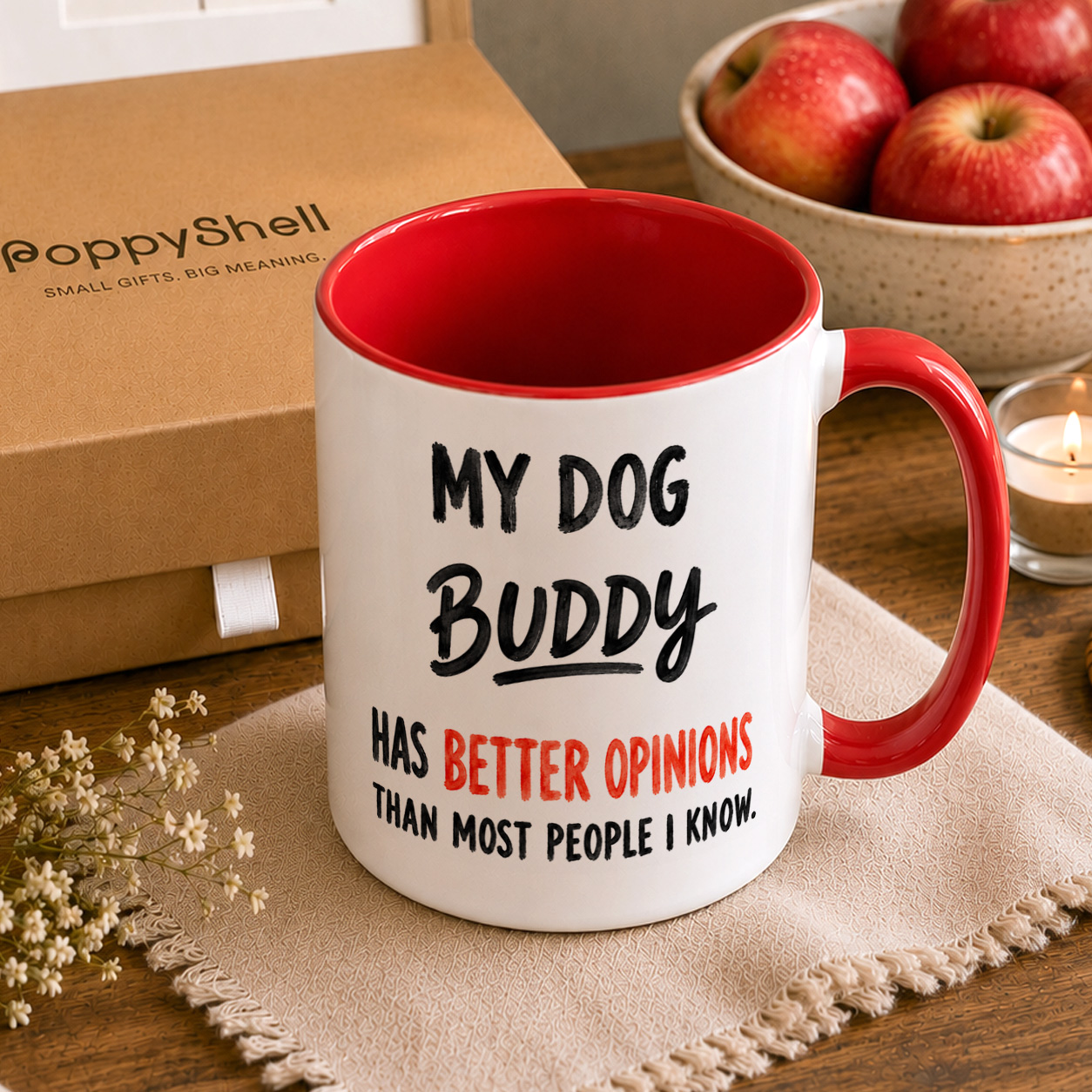 Personalised Dog Mug – Custom Pet Name Gift for Dog Lovers - Image 3