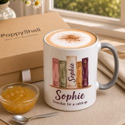 Personalised Book Lover Mug – Custom Reader Gift with Name - Image 3
