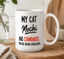 Personalised Cat Mug – Custom Pet Name Gift for Cat Lovers - Image 6