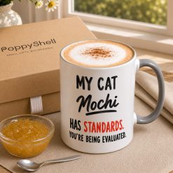 Personalised Cat Mug – Custom Pet Name Gift for Cat Lovers - Image 4