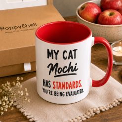 Personalised Cat Mug – Custom Pet Name Gift for Cat Lovers - Image 3