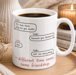 Personalised Chat Mug – Custom Best Friend Conversation Gift - Image 7