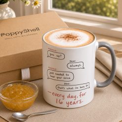 Personalised Chat Mug – Custom Best Friend Conversation Gift - Image 3