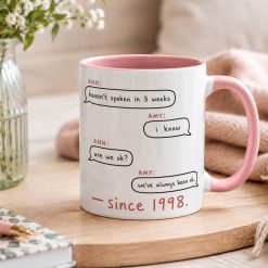 Personalised Chat Mug – Custom Best Friend Conversation Gift - Image 5