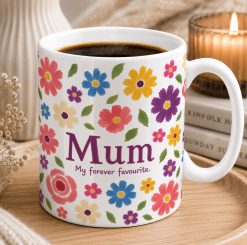 Floral Mum Mug – Thoughtful Gift for Mum