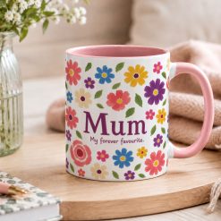 Alternative view of Floral Mum Mug – Thoughtful Gift for Mum