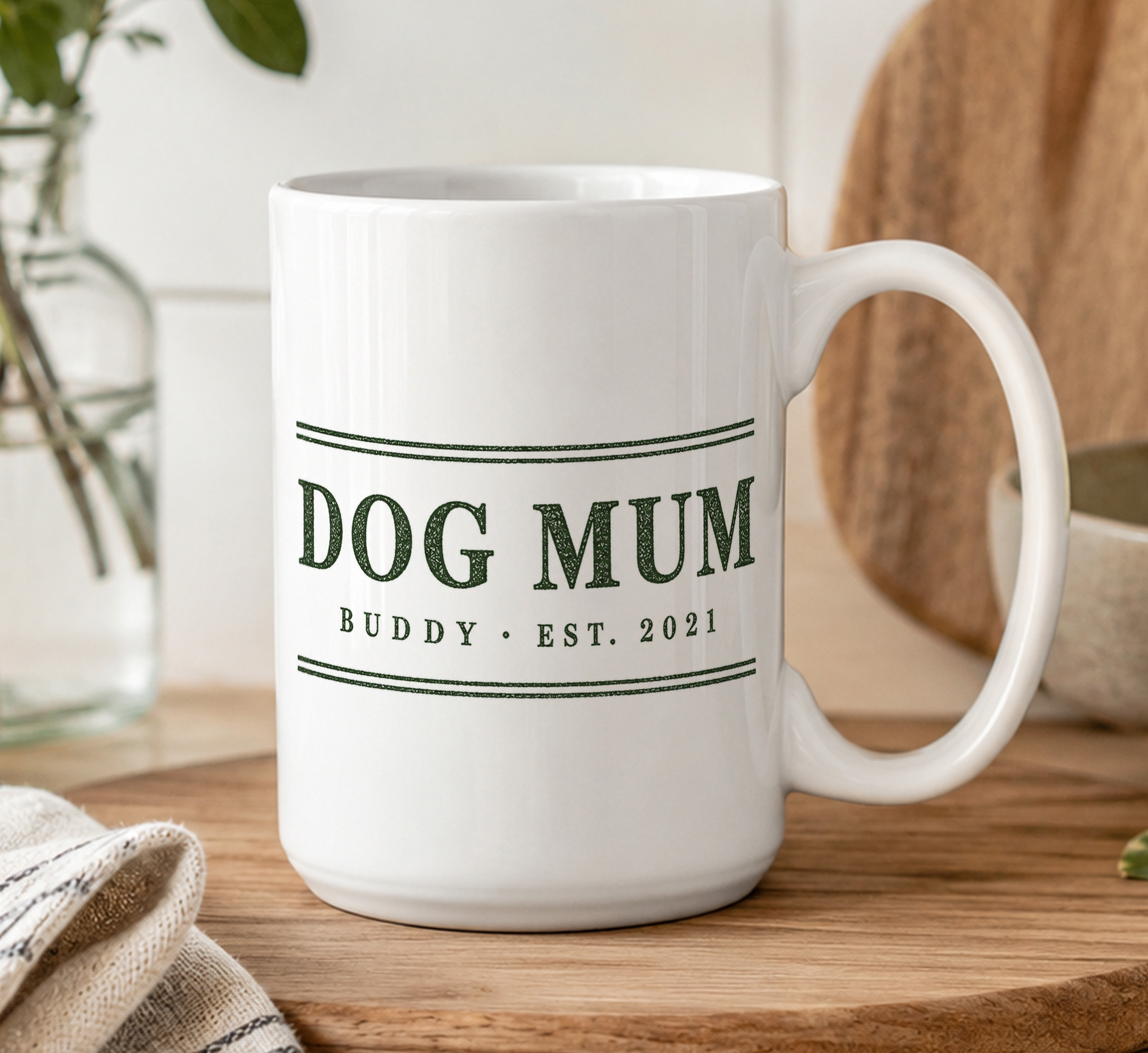 Personalised Dog Mum or Dog Dad Mug – Custom Dog Lover Gift - Image 5