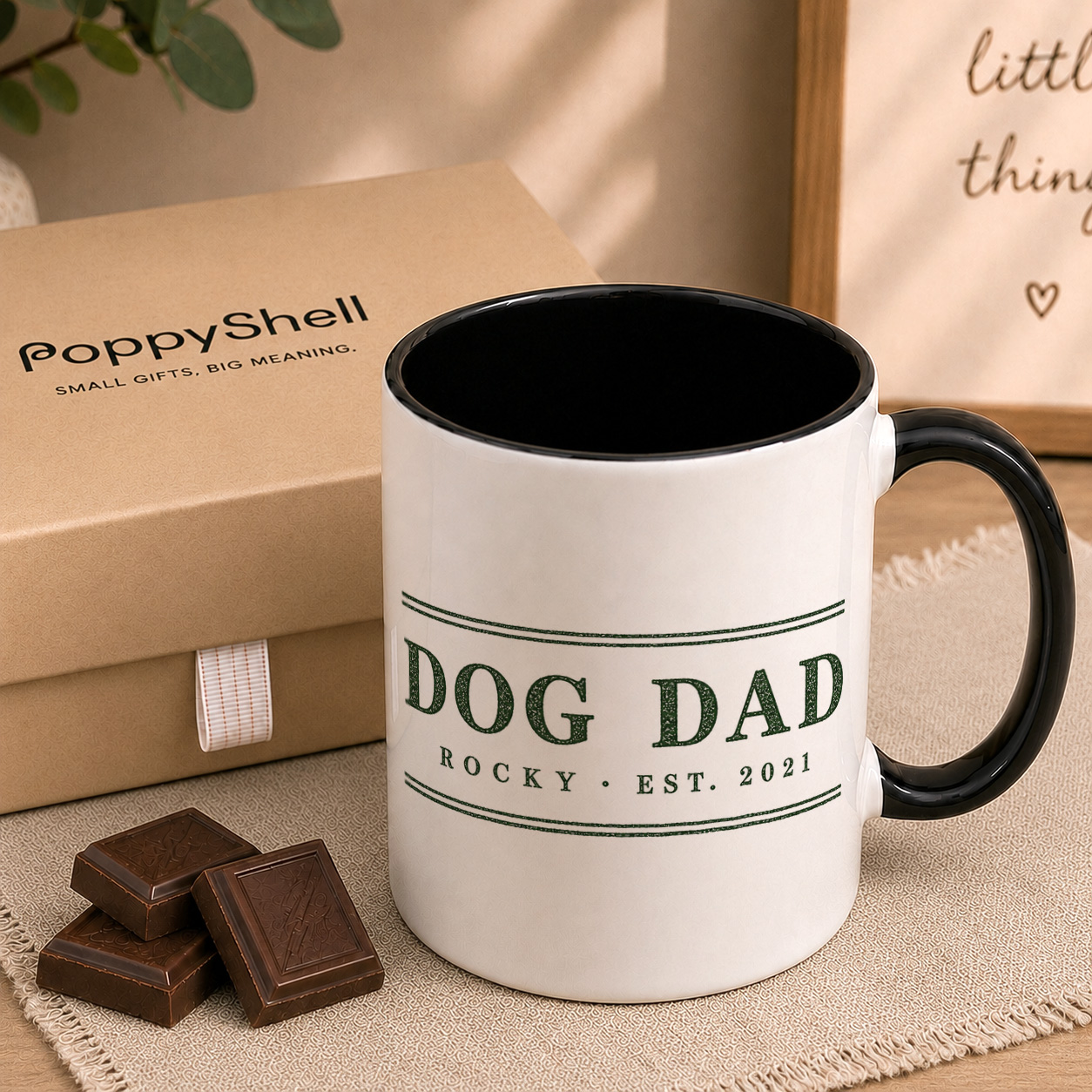 Personalised Dog Mum or Dog Dad Mug – Custom Dog Lover Gift - Image 2