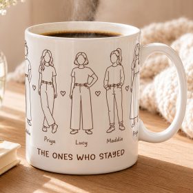 Faceless five mug