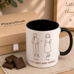 Personalised Best Friends Mug – Custom Faceless Friendship Gift - Image 4