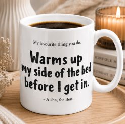 Personalised Favourite Thing Mug – Funny Couple Gift