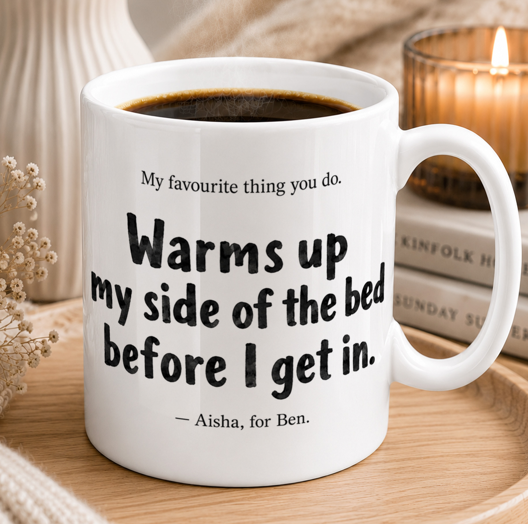 Personalised Favourite Thing Mug – Funny Couple Gift
