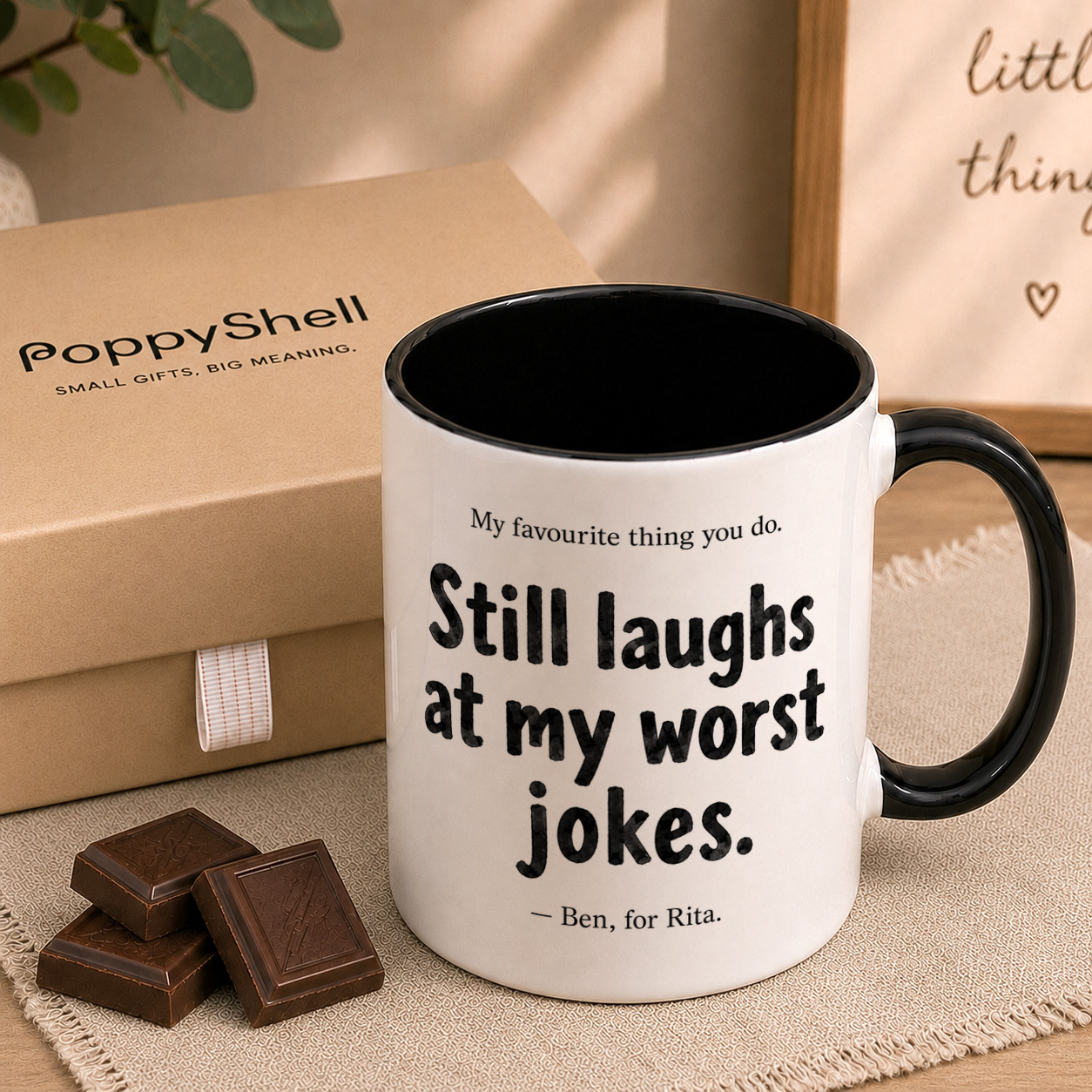Personalised Favourite Thing Mug – Funny Couple Gift - Image 2