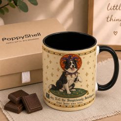 Alternative view of Personalised Medieval Dog Mug – Custom Name and Year Gift