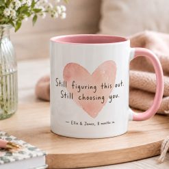 Alternative view of Personalised Still Choosing You Mug – Couple Gift