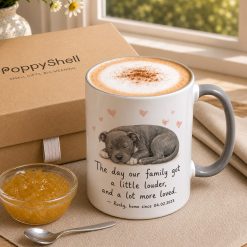Personalised New Puppy Mug – Custom Dog Name and Date Gift - Image 3