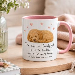 Personalised New Puppy Mug – Custom Dog Name and Date Gift - Image 4
